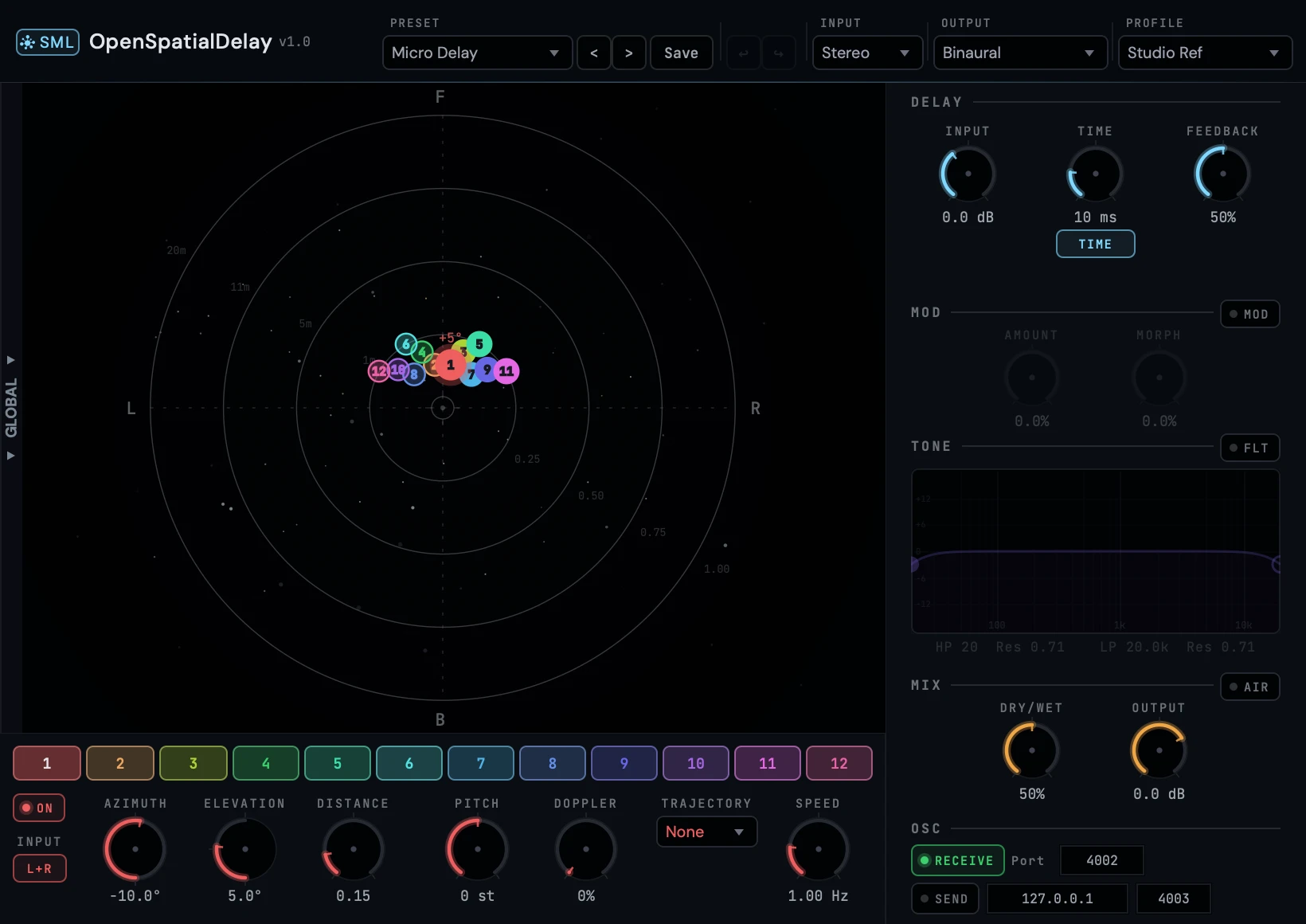 Micro Delay preset