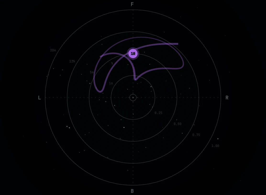 Random trajectory